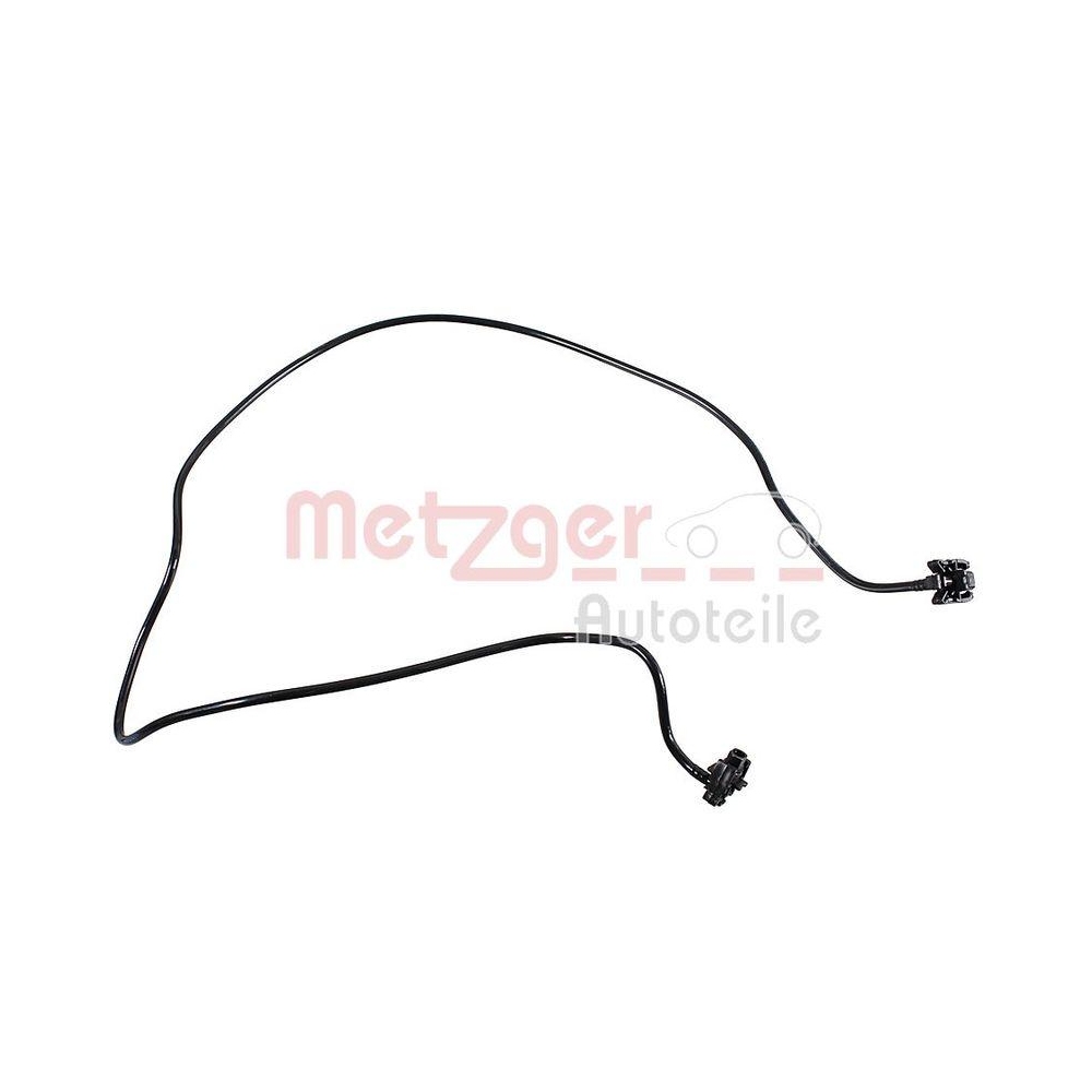 Kühlerschlauch METZGER 2421793 für CITROËN OPEL PEUGEOT VAUXHALL, links oben