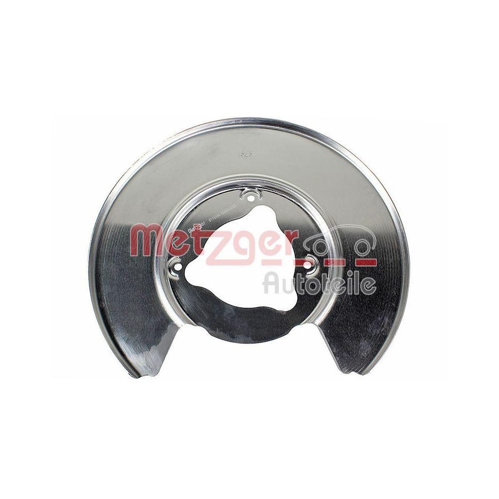 Spritzblech, Bremsscheibe METZGER 6115566 GREENPARTS für TESLA