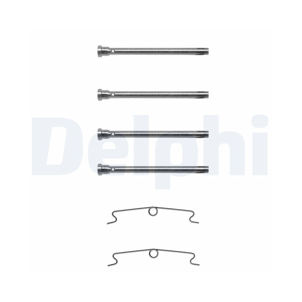 DELPHI LX0085 Zubeh&ouml;rsatz, Scheibenbremsbelag f&uuml;r, Vorderachse