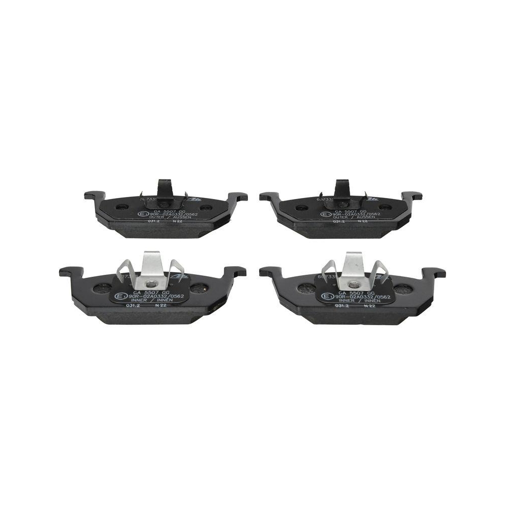 Bremsscheibe ATE 24.0124-0263.1 für SEAT VAG, Vorderachse