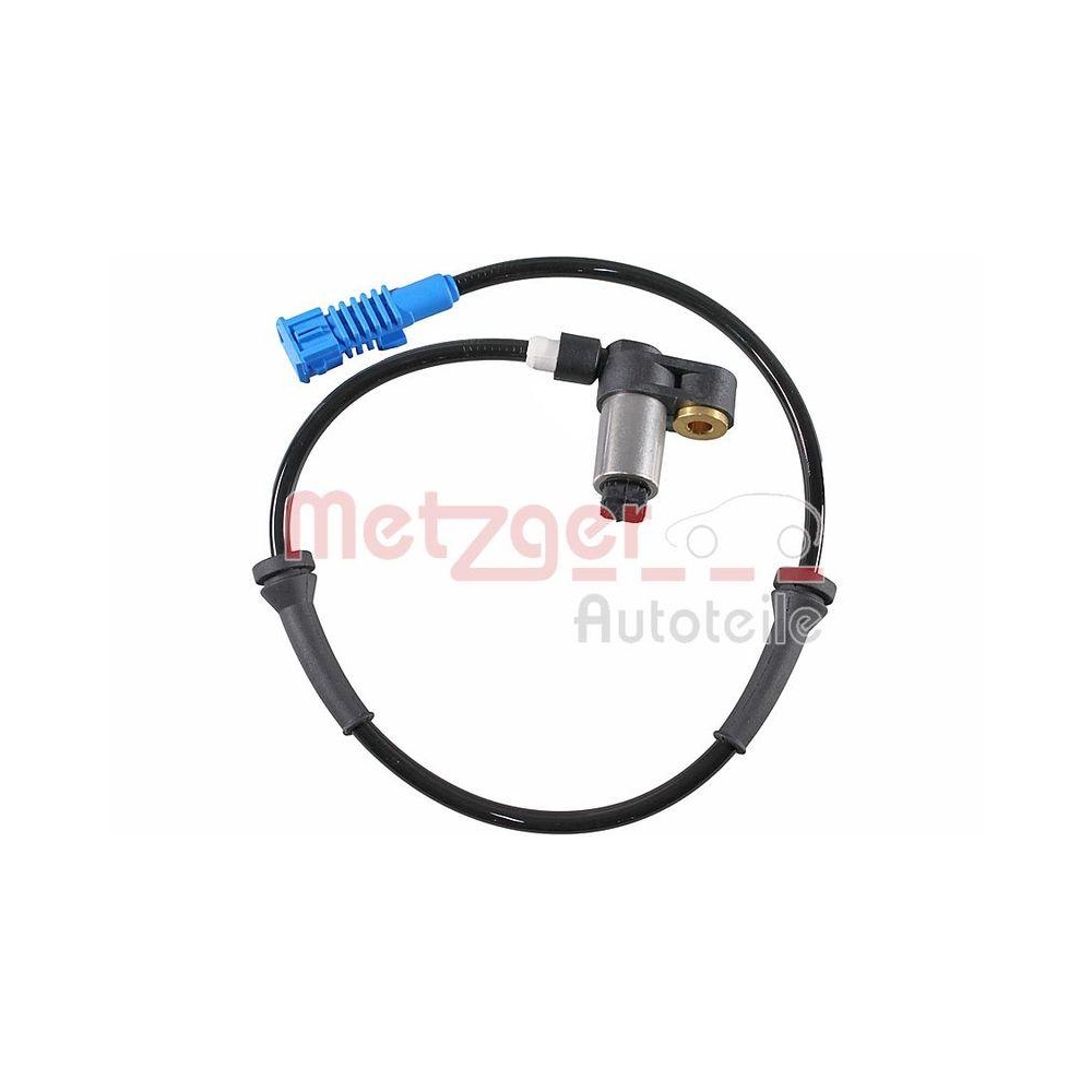 Sensor, Raddrehzahl METZGER 0900051 f&uuml;r CITRO&Euml;N/PEUGEOT, Vorderachse links