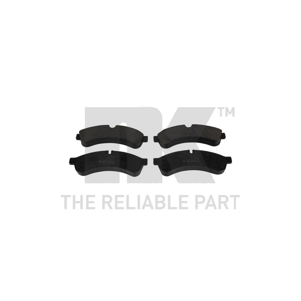 Bremsbelagsatz, Scheibenbremse NK 222387 f&uuml;r IVECO, Hinterachse