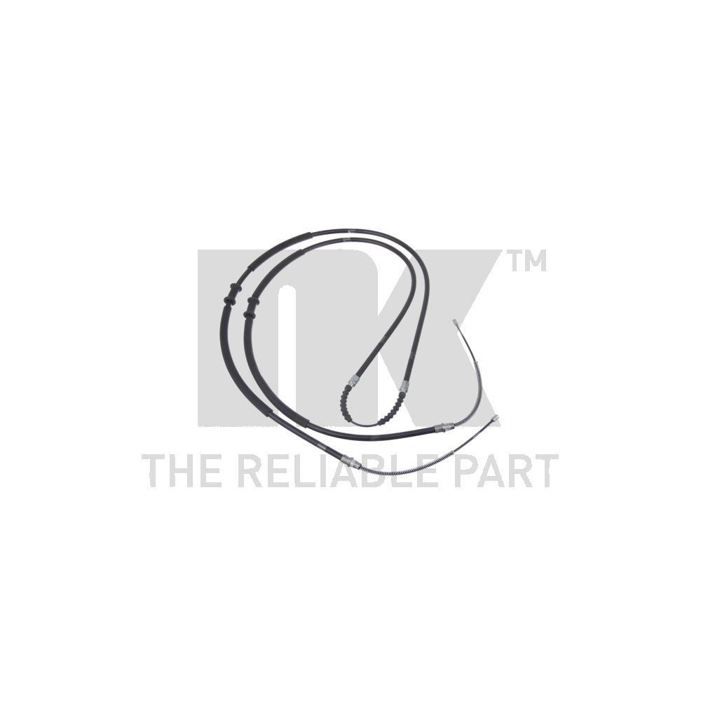 Seilzug, Feststellbremse NK 9023108 f&uuml;r FIAT, hinten, links, rechts