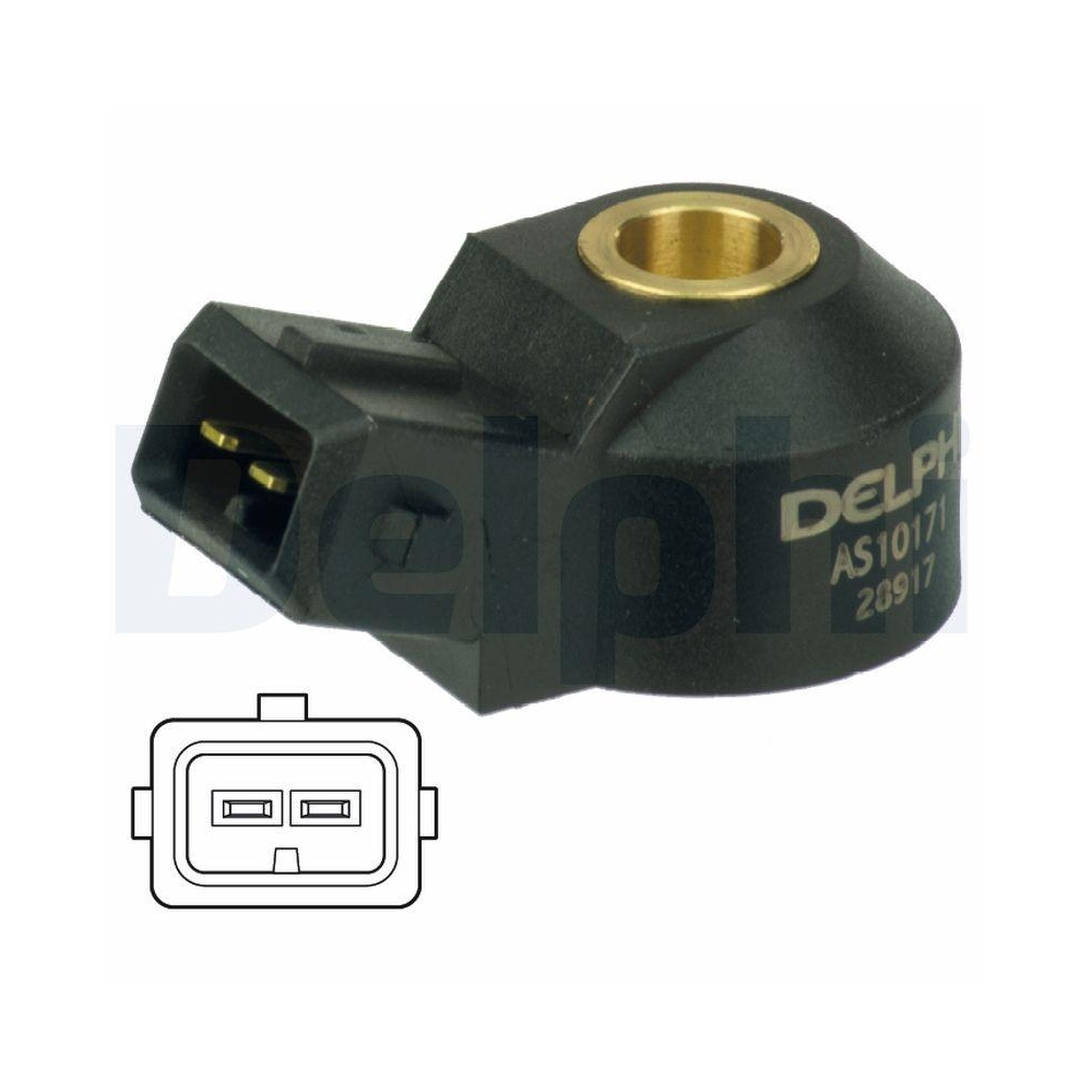 DELPHI AS10171 Klopfsensor für CITROËN MERCEDES-BENZ PEUGEOT RENAULT SAAB SEAT