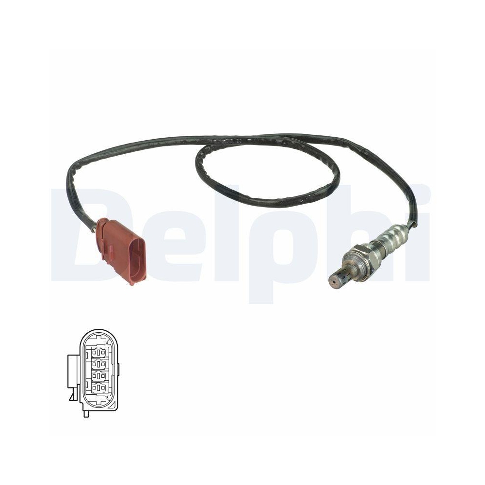 DELPHI ES21311-12B1 Lambdasonde f&uuml;r AUDI SKODA VW, nach Katalysator