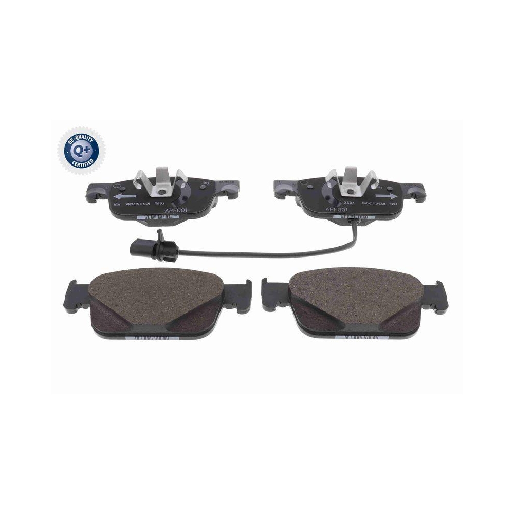 Bremsbelagsatz, Scheibenbremse VAICO V10-7595 Green Mobility Parts f&uuml;r AUDI