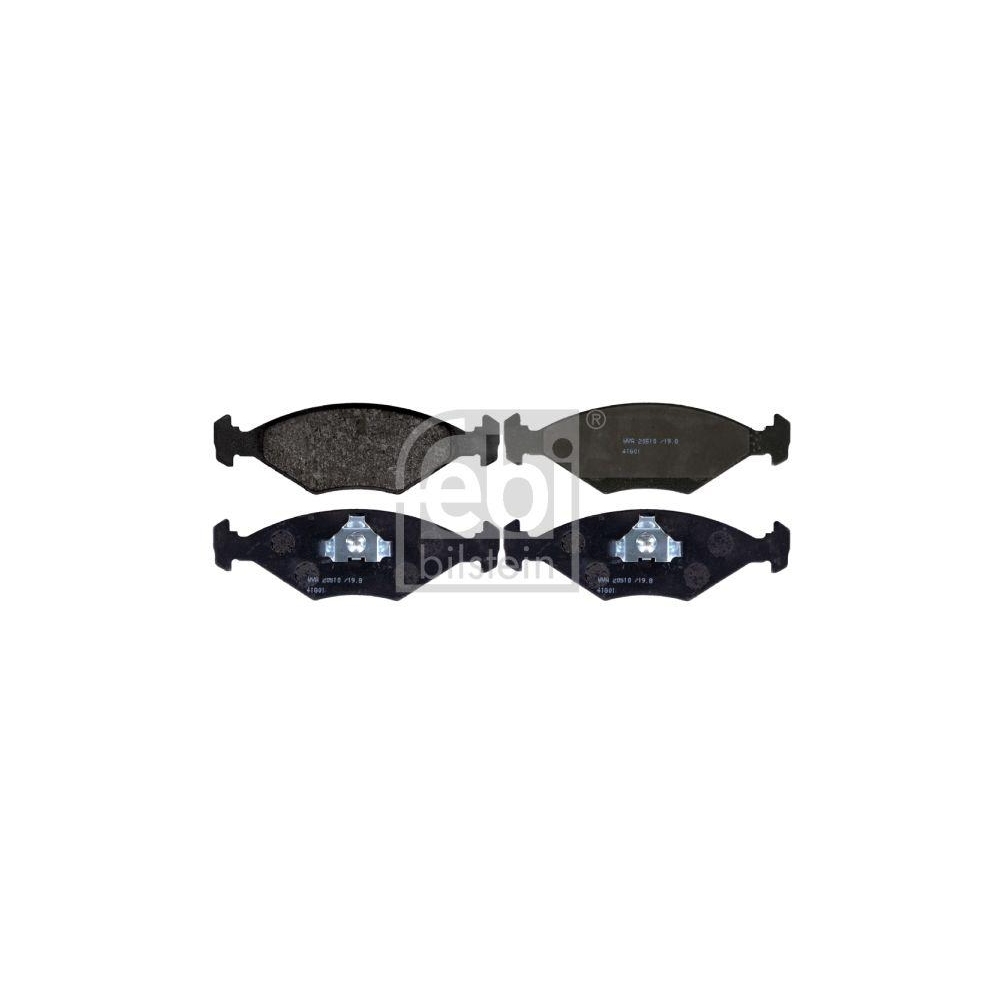 FEBI BILSTEIN Bremsbelagsatz, Scheibenbremse 116217 f&uuml;r VW, Vorderachse