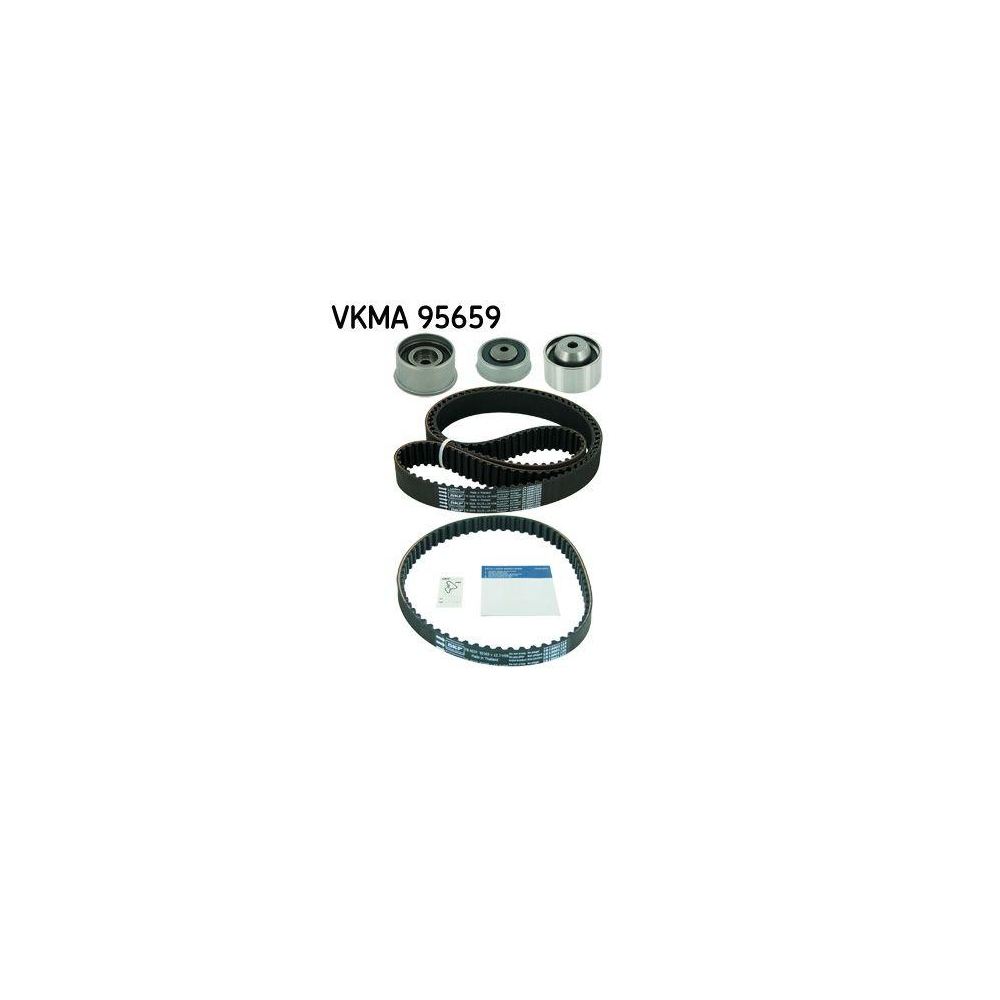 Zahnriemensatz SKF VKMA 95659 f&uuml;r FIAT MITSUBISHI VOLVO HYUNDAI CHERY