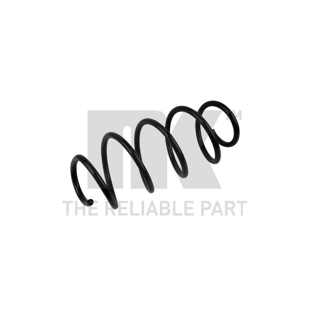 Fahrwerksfeder NK 5347105 f&uuml;r AUDI SKODA VW, Vorderachse, Vorderachse links