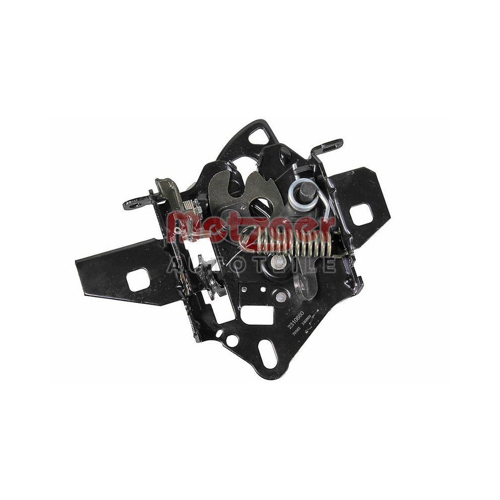 Motorhaubenschloss METZGER 2310880 für VW, mitte, unten