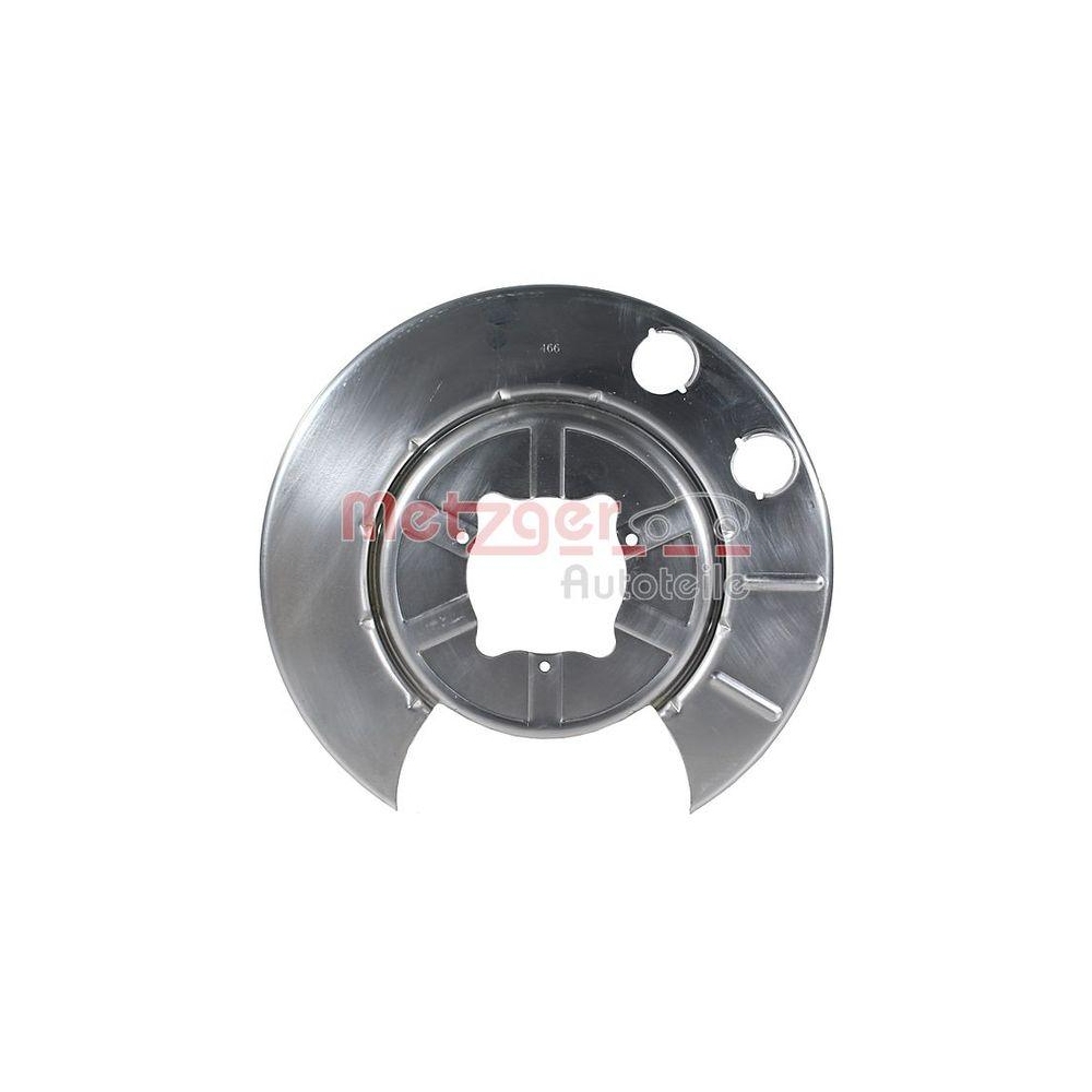 Spritzblech, Bremsscheibe METZGER 6115570 GREENPARTS f&uuml;r TESLA