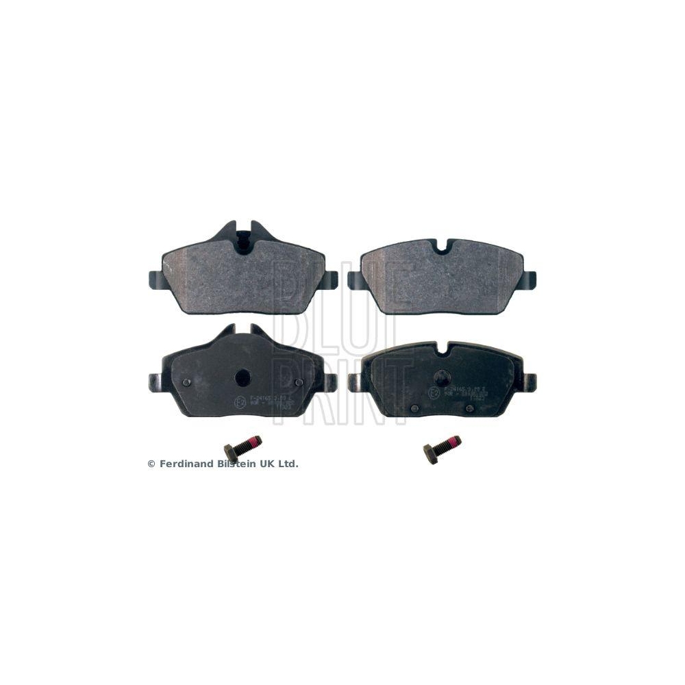 Bremsbelagsatz, Scheibenbremse BLUE PRINT ADBP420063 f&uuml;r MINI, Vorderachse