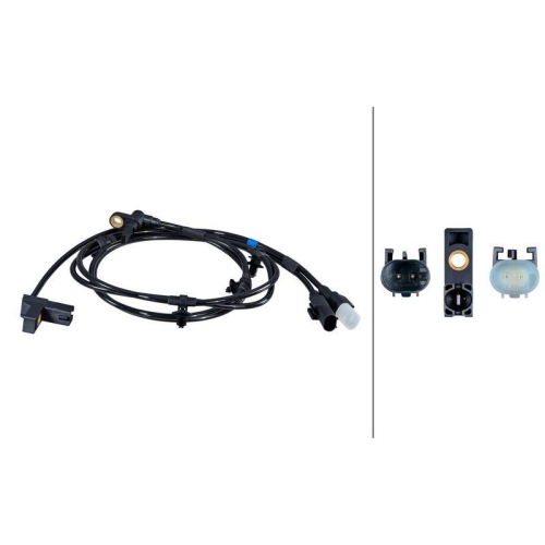 HELLA 6PU 358 422-111 Sensor, Raddrehzahl f&uuml;r MERCEDES-BENZ, Hinterachse links