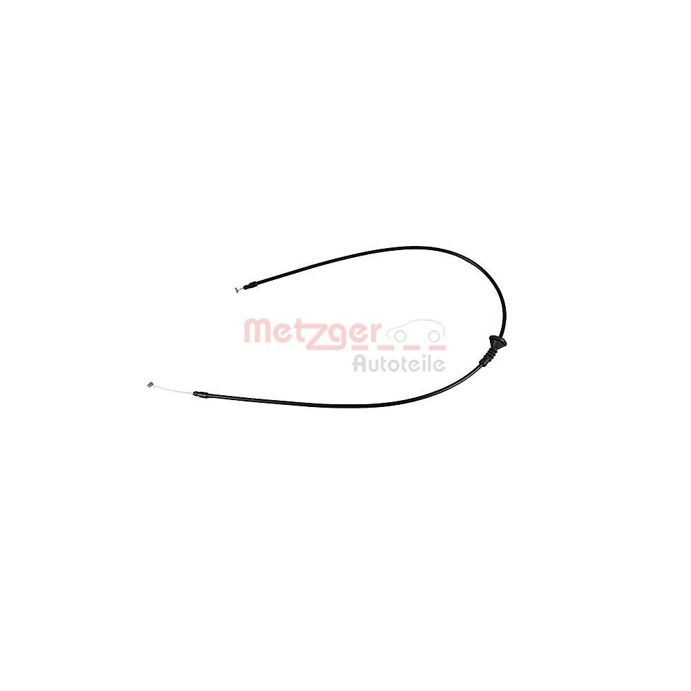 Motorhaubenzug METZGER 3160055 f&uuml;r BMW, Innenraum, hinten