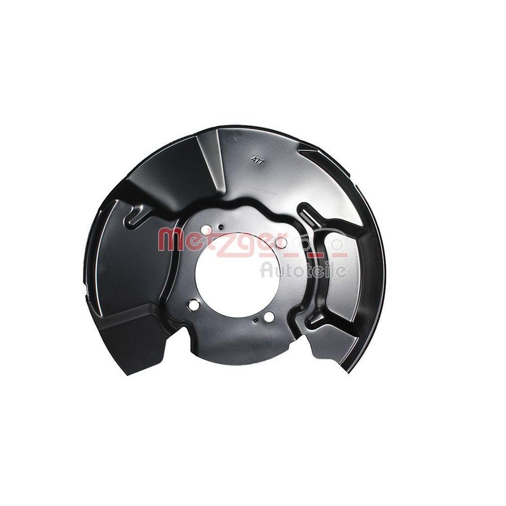 Spritzblech, Bremsscheibe METZGER 6115571 f&uuml;r TOYOTA, Vorderachse links