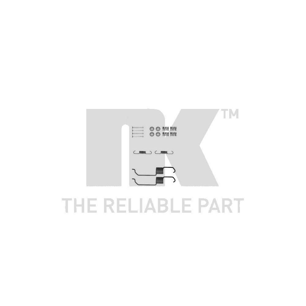 Zubeh&ouml;rsatz, Bremsbacken NK 7932825 f&uuml;r MAZDA, Hinterachse