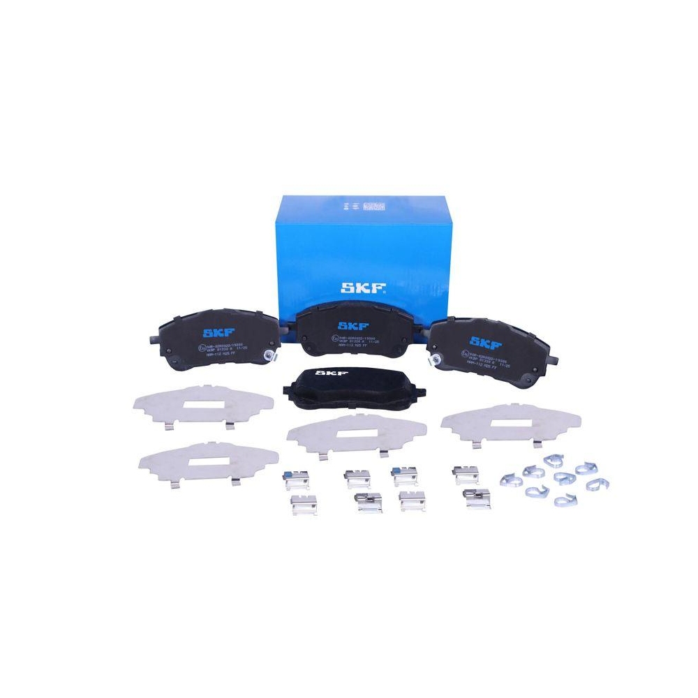 Bremsbelagsatz, Scheibenbremse SKF VKBP 81330 A f&uuml;r SUZUKI TOYOTA, Vorderachse
