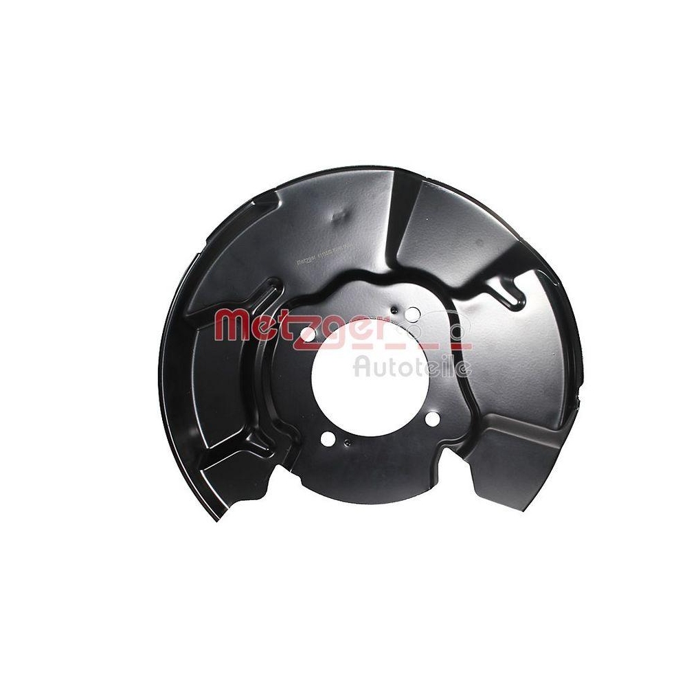 Spritzblech, Bremsscheibe METZGER 6115572 für TOYOTA, Vorderachse rechts