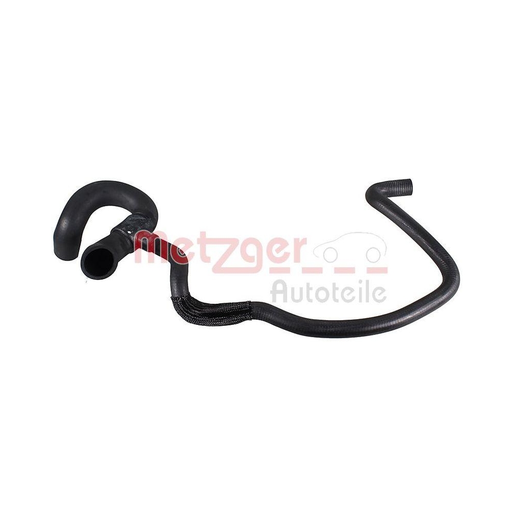 K&uuml;hlerschlauch METZGER 2421800 f&uuml;r OPEL VAUXHALL GENERAL MOTORS, rechts unten