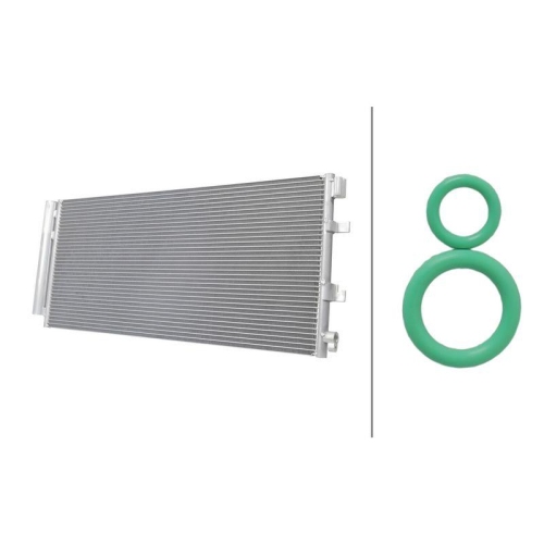 HELLA 8FC 366 222-771 Kondensator, Klimaanlage >>> Easy2Fit <<< f&uuml;r NISSAN OPEL
