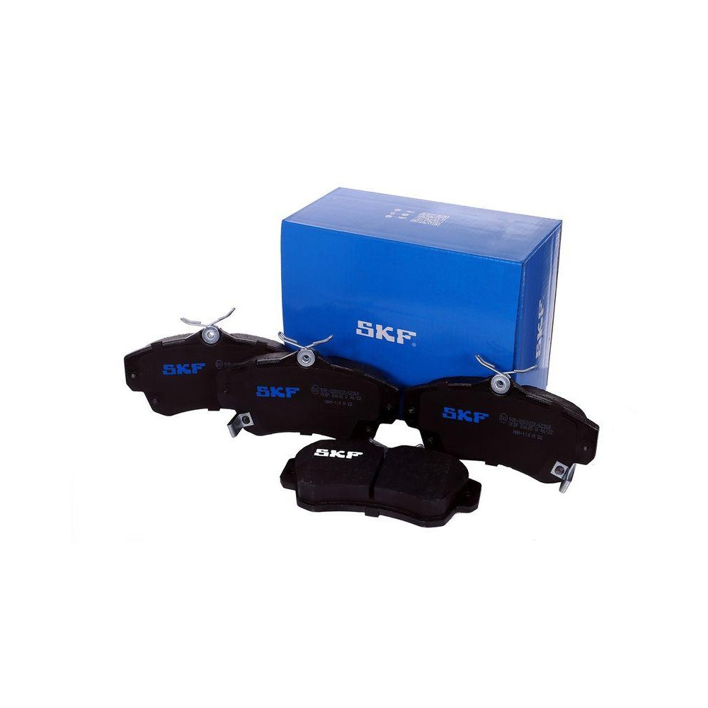Bremsbelagsatz, Scheibenbremse SKF VKBP 80605 A f&uuml;r CHRYSLER DODGE, Vorderachse
