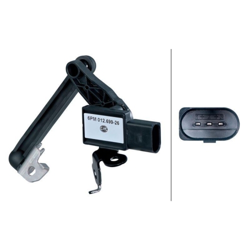HELLA 6PM 012 699-261 Sensor, Leuchtweitenregulierung f&uuml;r PORSCHE
