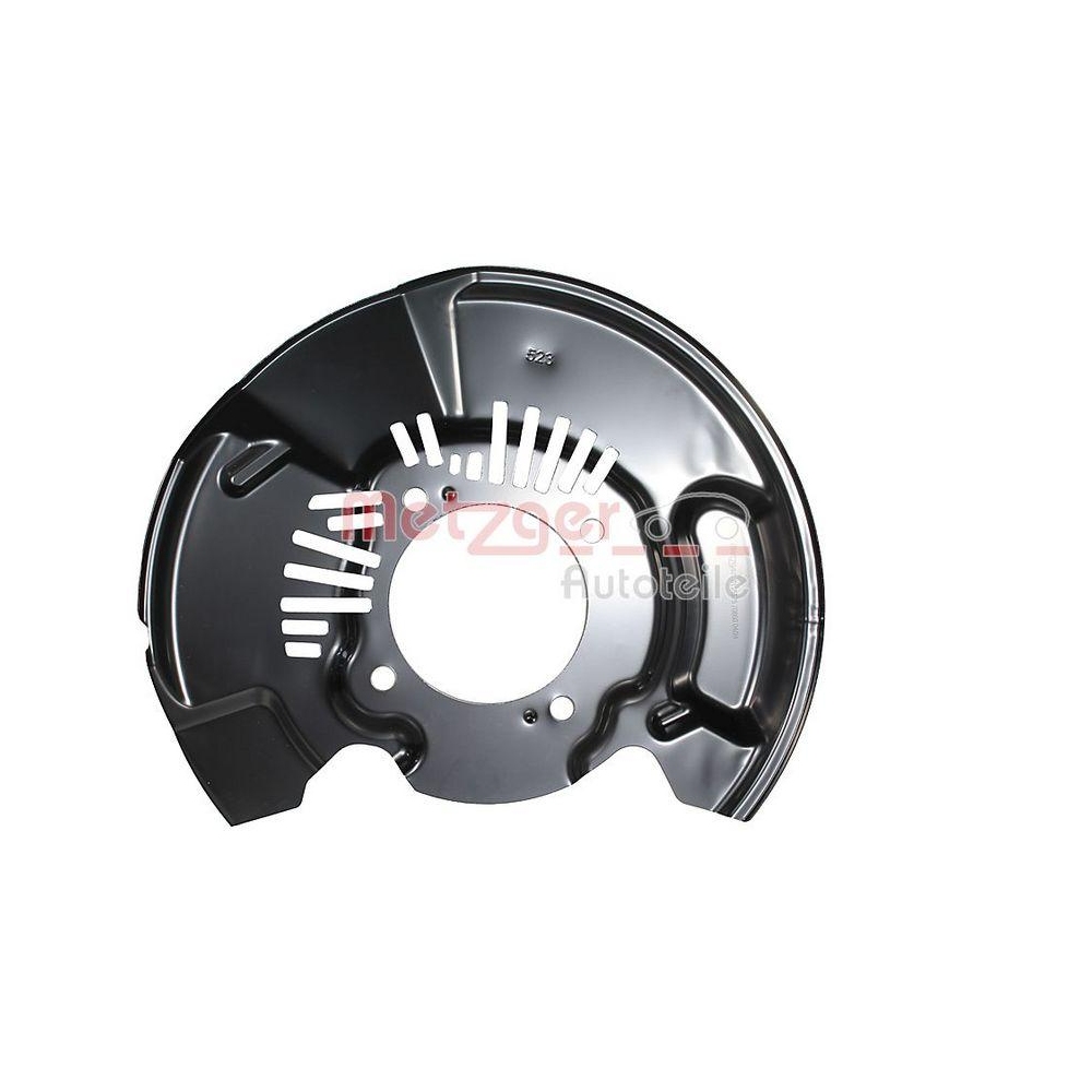 Spritzblech, Bremsscheibe METZGER 6115575 für TOYOTA, Vorderachse links