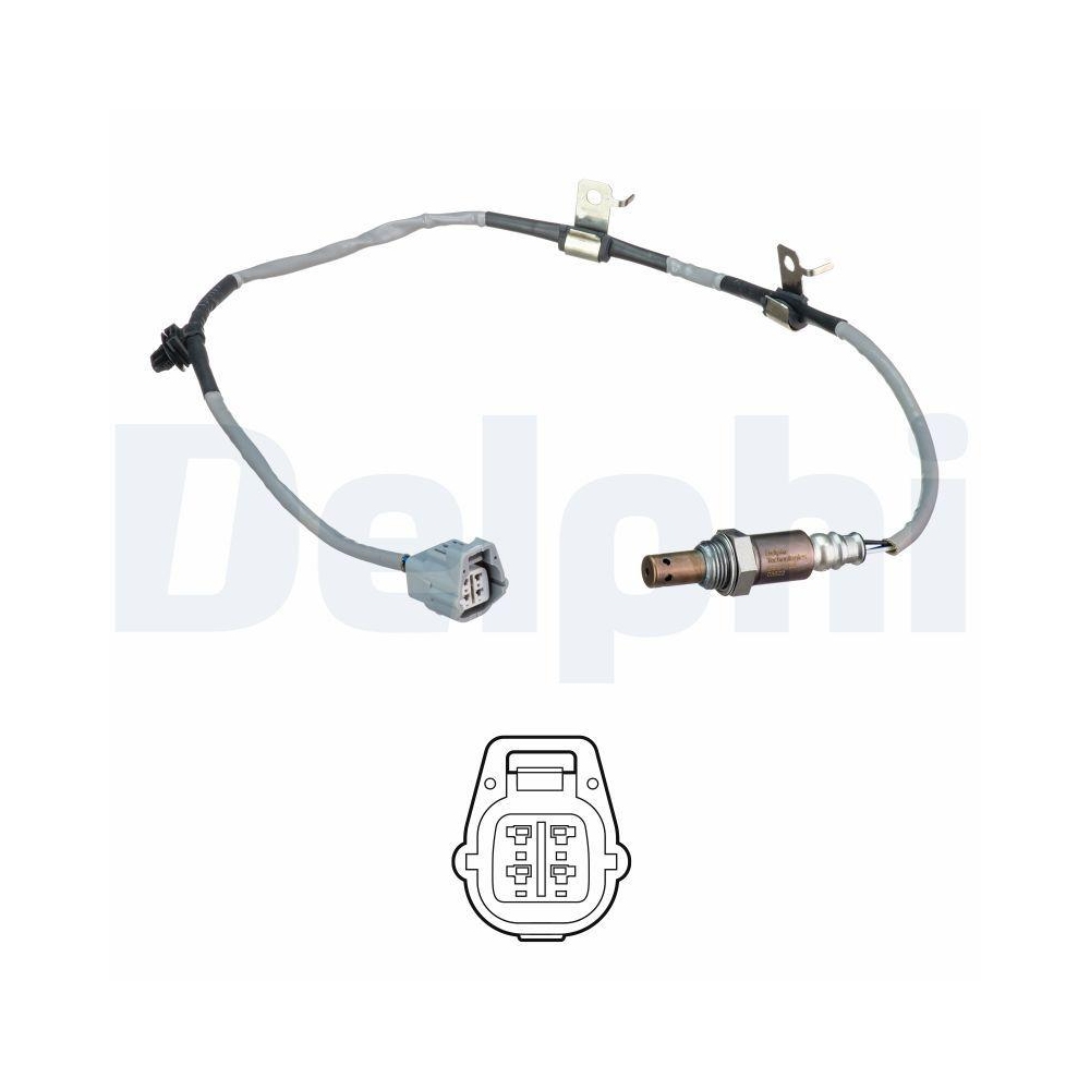 DELPHI ES21320-12B1 Lambdasonde f&uuml;r MAZDA, nach Katalysator