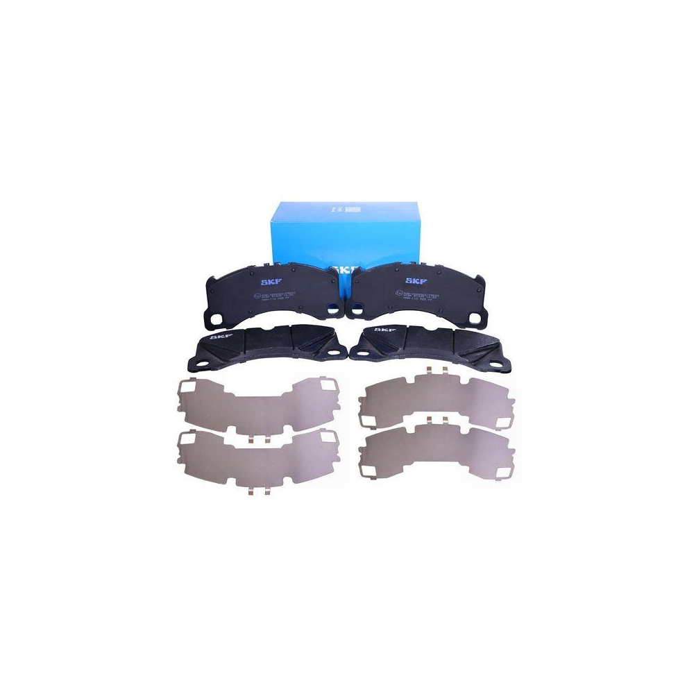 Bremsbelagsatz, Scheibenbremse SKF VKBP 81339 f&uuml;r PORSCHE, Vorderachse