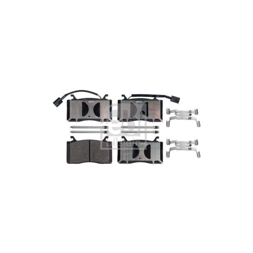 FEBI BILSTEIN Bremsbelagsatz, Scheibenbremse 116228 f&uuml;r ALFA ROMEO, Vorderachse