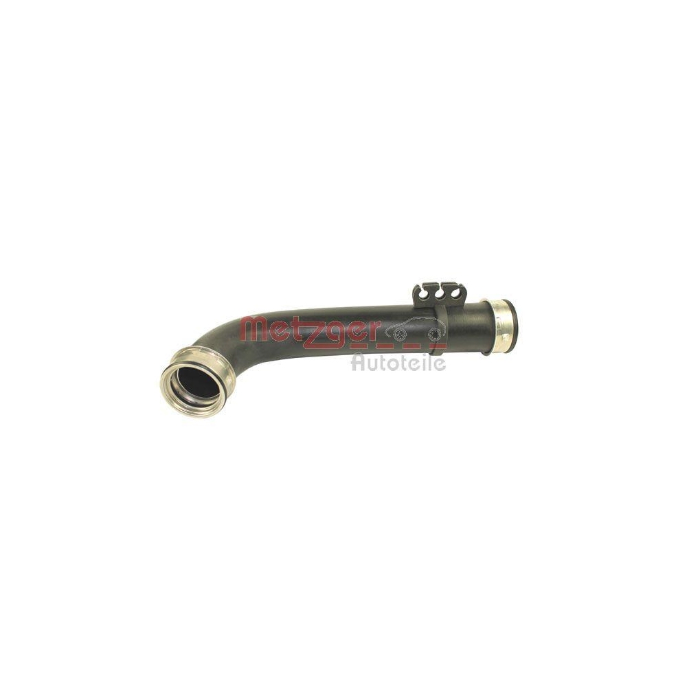 Ladeluftschlauch METZGER 2400124 für SEAT SKODA VW, hinten, links, oben