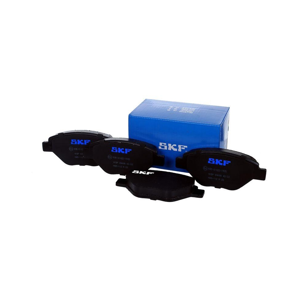 Bremsbelagsatz, Scheibenbremse SKF VKBP 80608 f&uuml;r RENAULT, Vorderachse