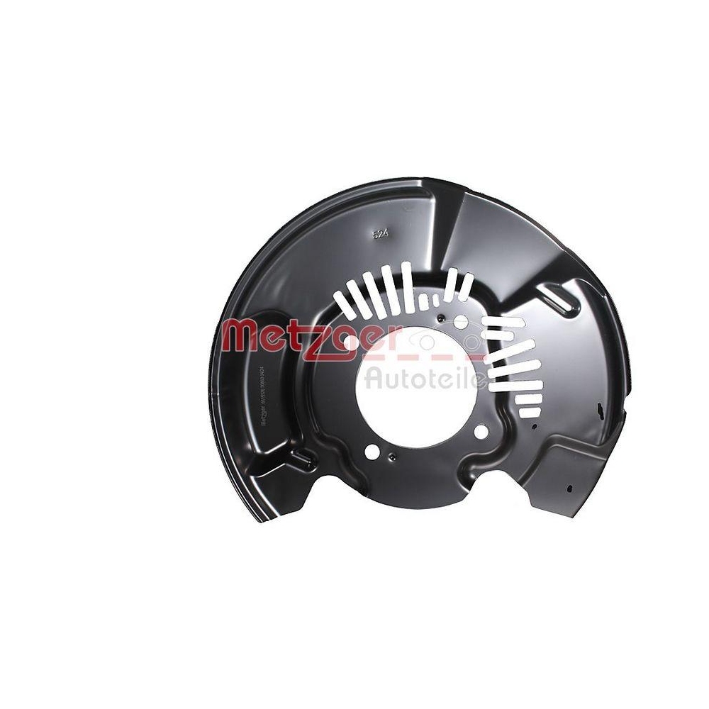 Spritzblech, Bremsscheibe METZGER 6115576 f&uuml;r TOYOTA, Vorderachse rechts