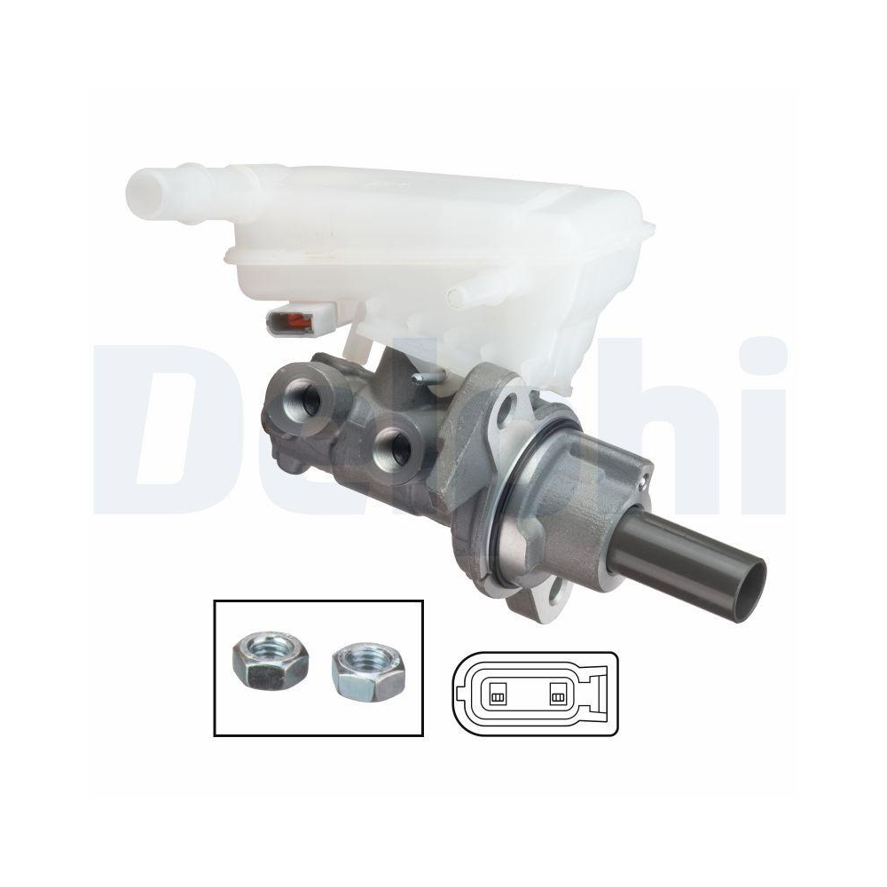 Hauptbremszylinder DELPHI LM80567 f�r FORD FORD ASIA OCEANIA