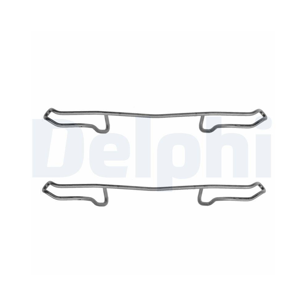 DELPHI LX0108 Zubeh&ouml;rsatz, Scheibenbremsbelag f&uuml;r, Vorderachse