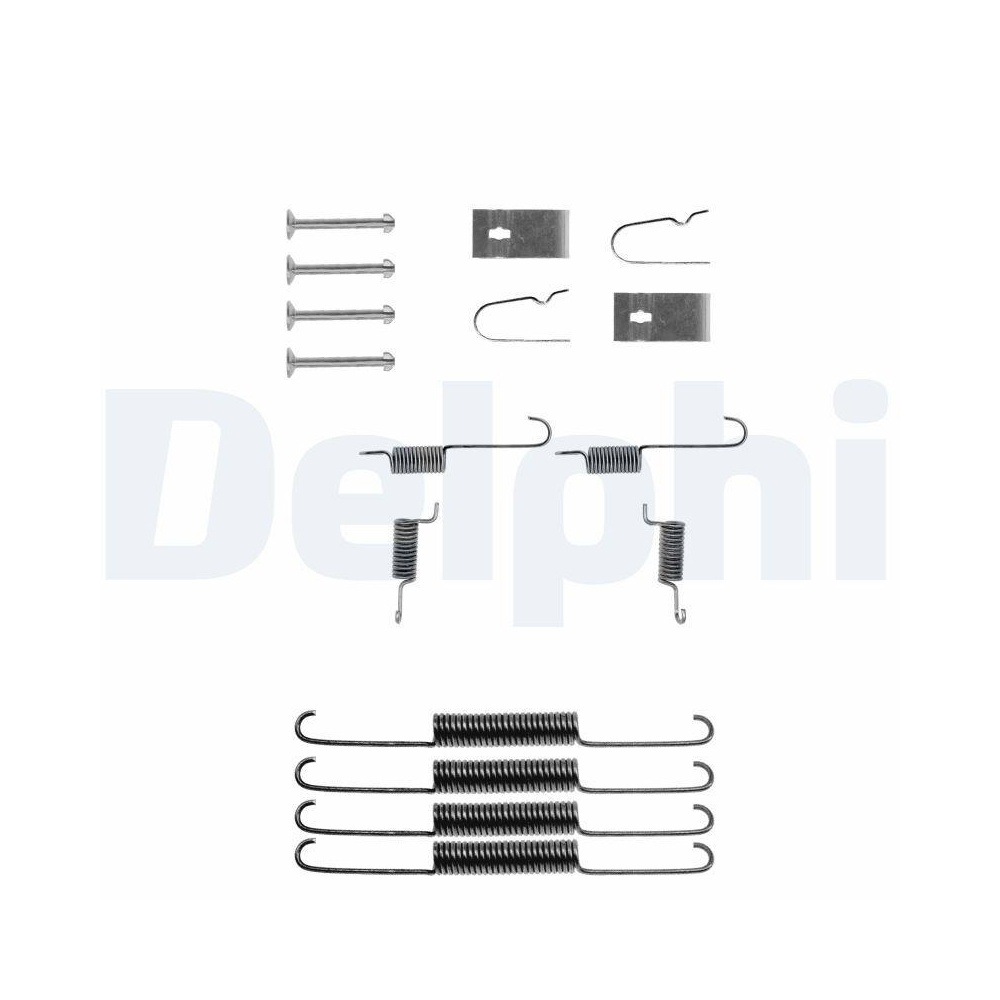 DELPHI LY1114 Zubehörsatz, Bremsbacken für MAZDA, Hinterachse