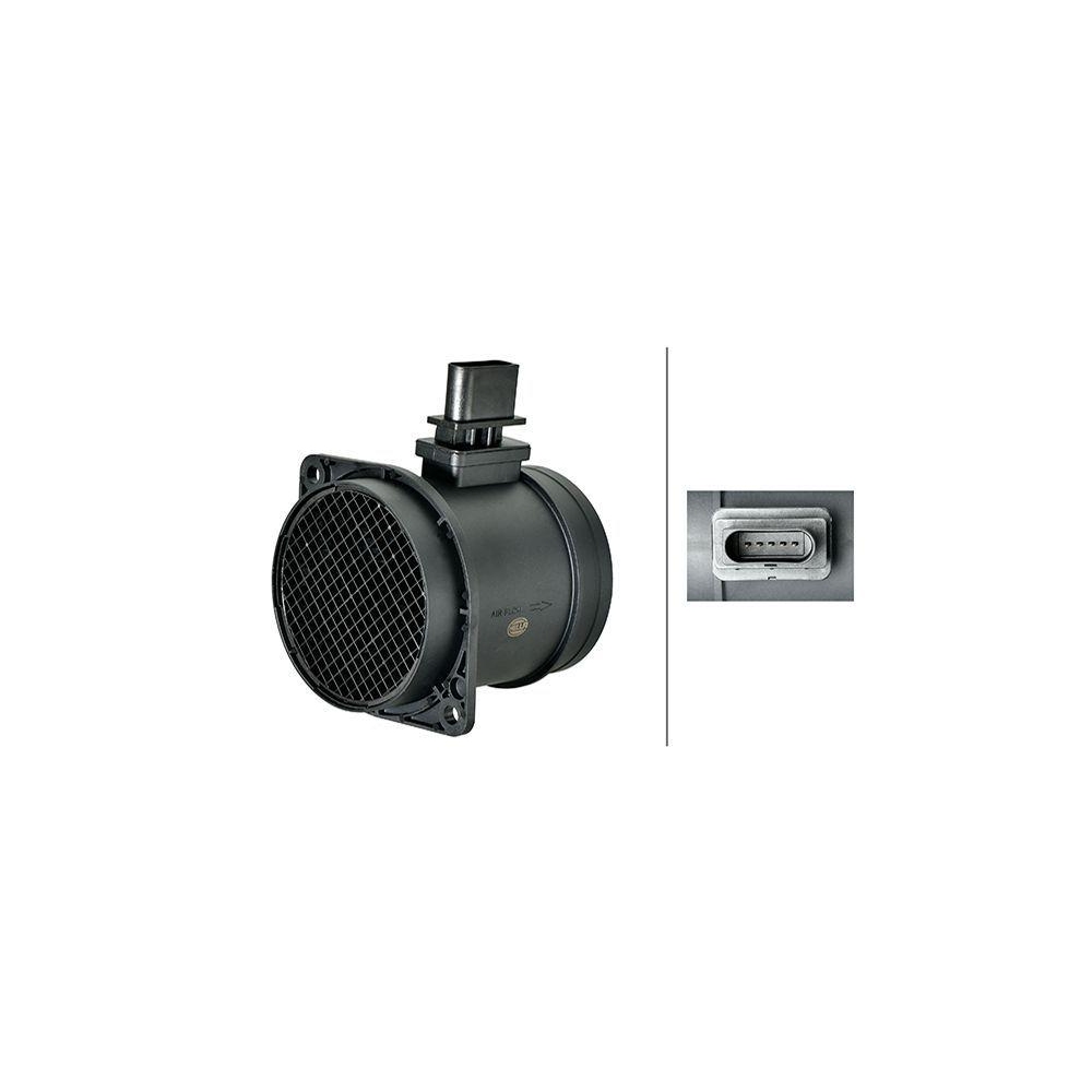 HELLA Luftmassenmesser 8ET 358 166-551 f&uuml;r AUDI SKODA VW