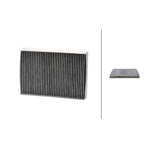 HELLA 8ZC 366 124-601 Filter, Innenraumluft f&uuml;r PORSCHE VAG AUDI (SAIC), innen