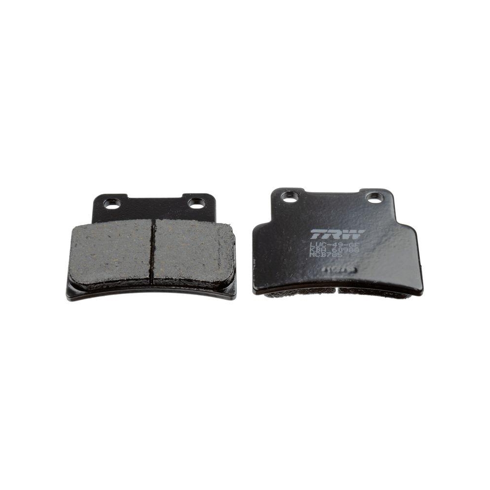 Bremsbelagsatz, Scheibenbremse TRW MCB785 Organic Allround f&uuml;r