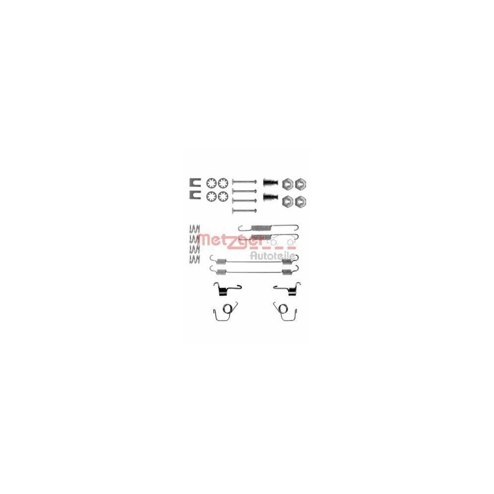 Zubeh&ouml;rsatz, Bremsbacken METZGER 105-0617 f&uuml;r RENAULT CITRO&Euml;N/PEUGEOT