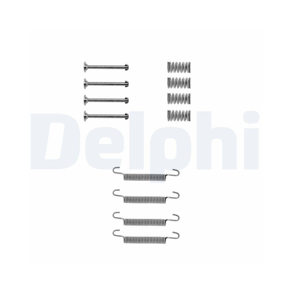 DELPHI LY1115 Zubeh&ouml;rsatz, Bremsbacken f&uuml;r, Hinterachse