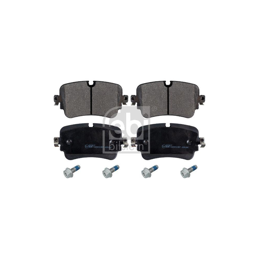 FEBI BILSTEIN Bremsbelagsatz, Scheibenbremse 116231 f&uuml;r AUDI VW, Hinterachse