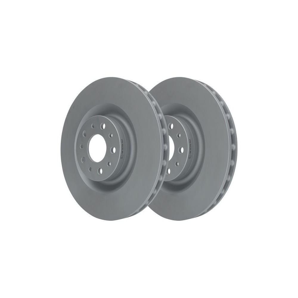 Bremsscheibe ATE 24.0128-0253.1 f&uuml;r FIAT OPEL VAUXHALL, Vorderachse