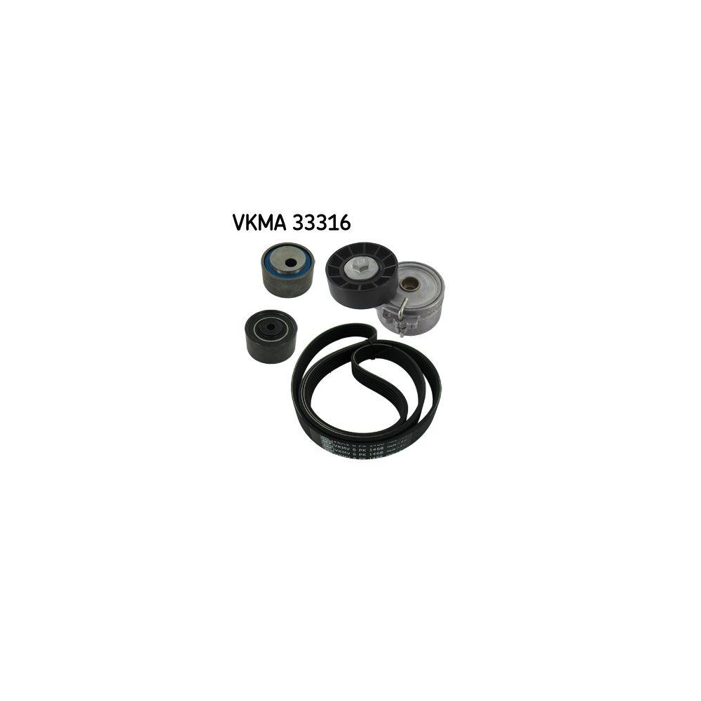 Keilrippenriemensatz SKF VKMA 33316 f&uuml;r CITRO&Euml;N FIAT FORD HONDA LANCIA PEUGEOT