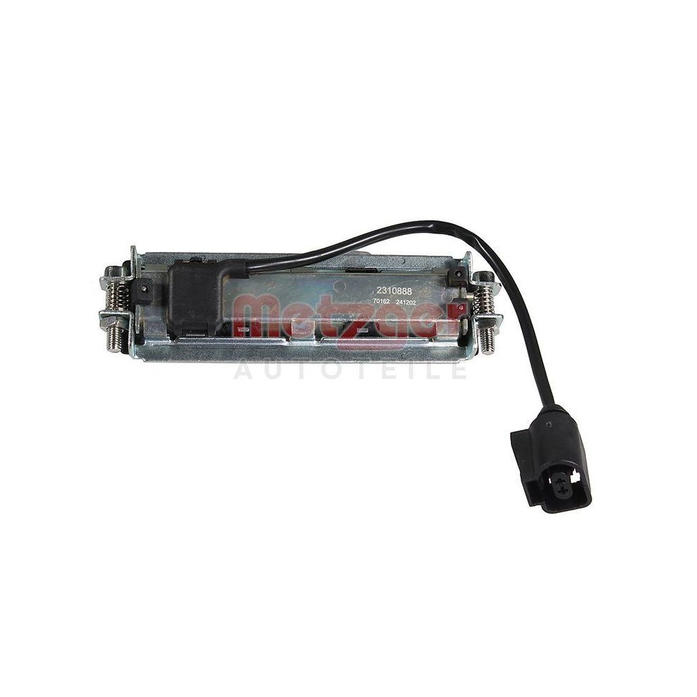 Heckklappengriff METZGER 2310888 f&uuml;r VW, Fahrzeugheckklappe, au&szlig;en