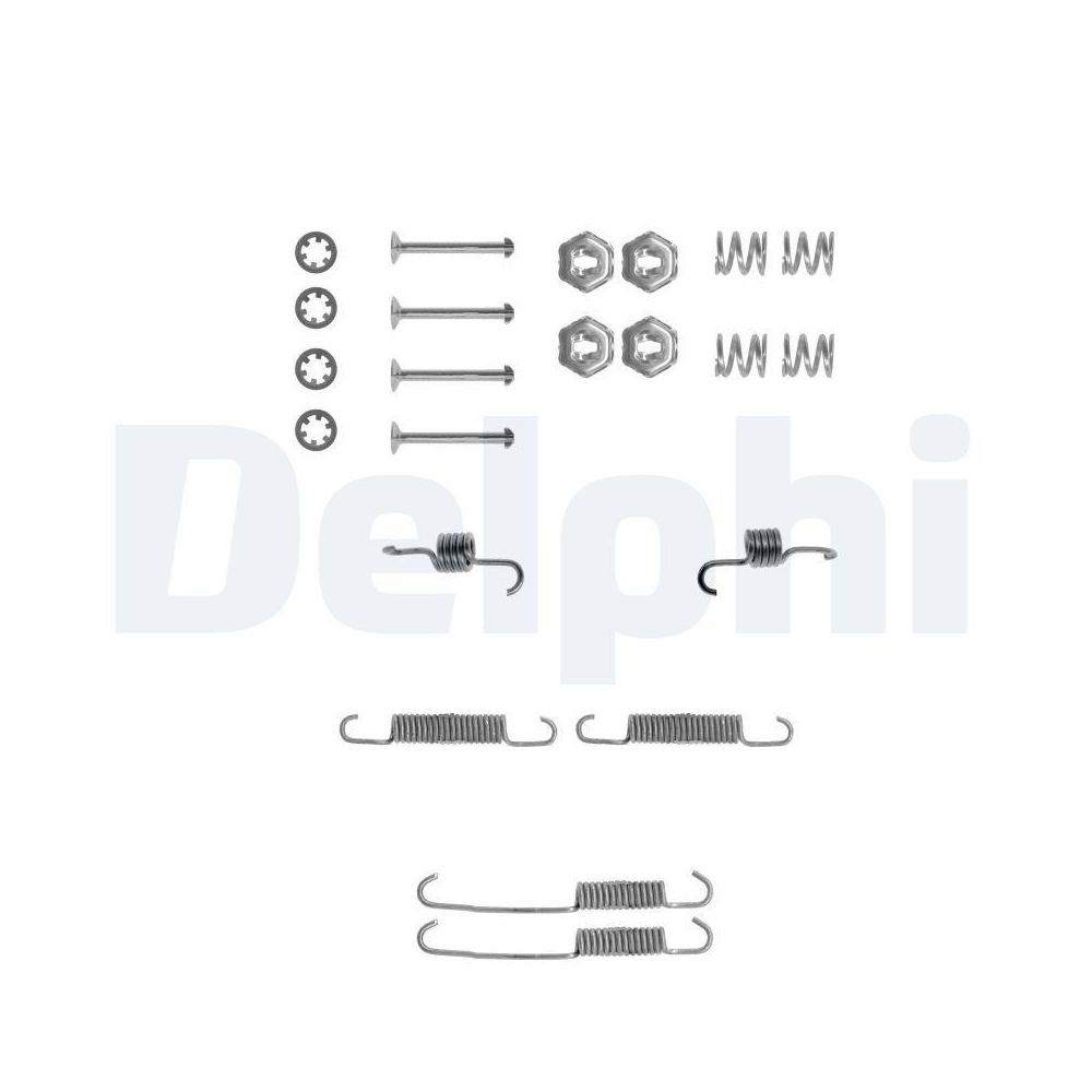 DELPHI LY1116 Zubeh&ouml;rsatz, Bremsbacken f&uuml;r FORD, Hinterachse