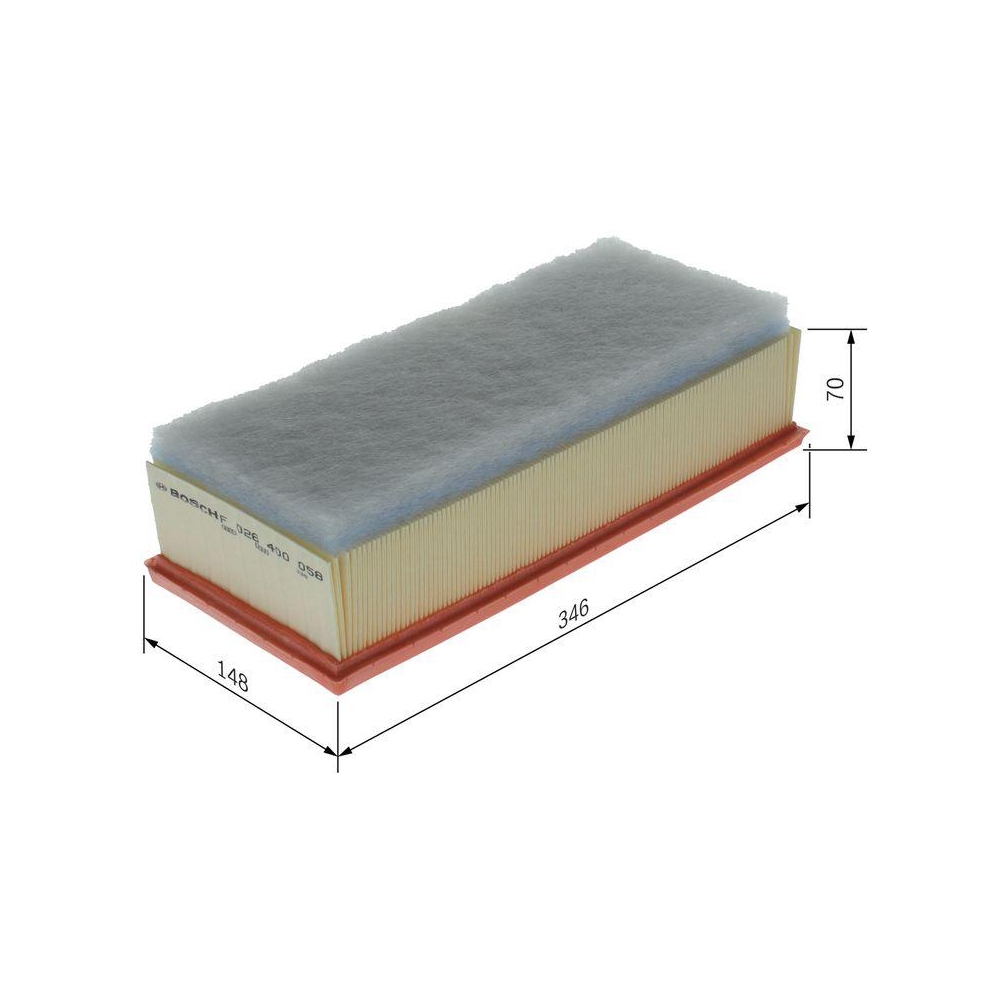 Luftfilter BOSCH F 026 400 058 f&uuml;r CITRO&Euml;N FIAT LANCIA PEUGEOT TOYOTA