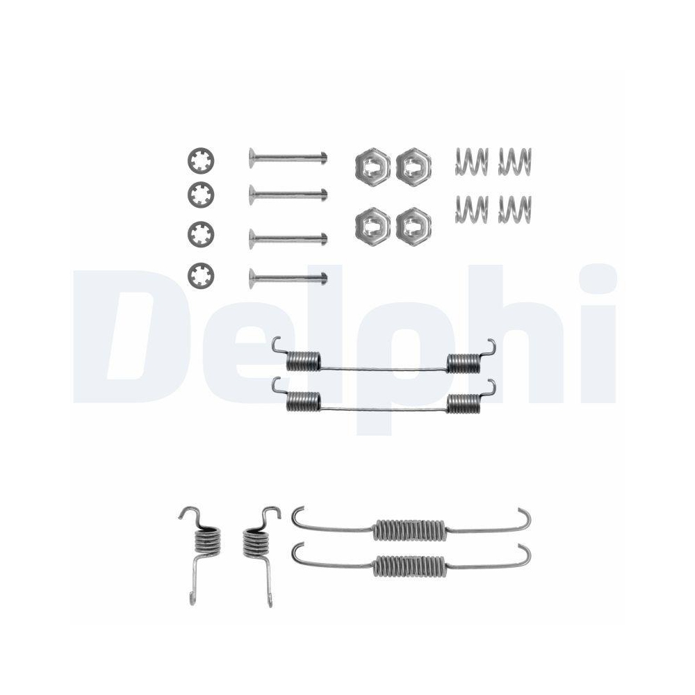DELPHI LY1117 Zubeh&ouml;rsatz, Bremsbacken f&uuml;r FORD, Hinterachse