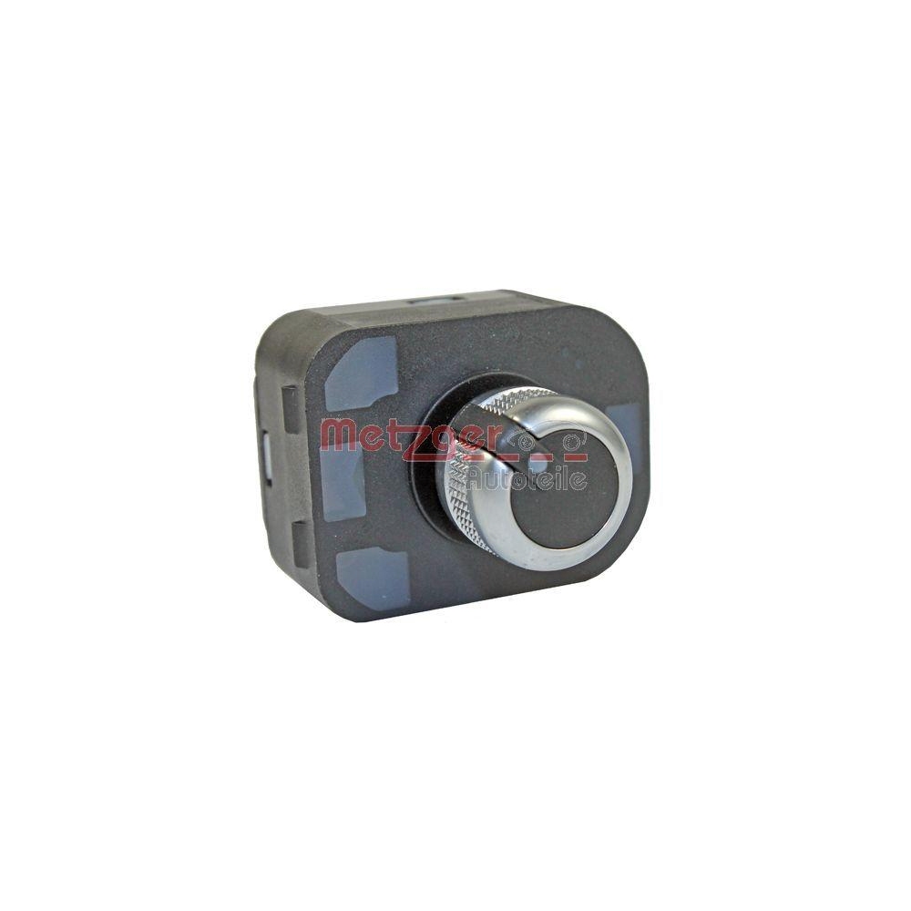 Schalter, Außenspiegelverstellung METZGER 0916350 ORIGINAL ERSATZTEIL für VAG