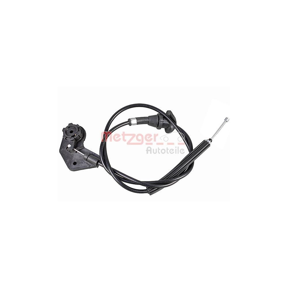 Motorhaubenzug METZGER 3160064 f&uuml;r BMW, Innenraum, hinten